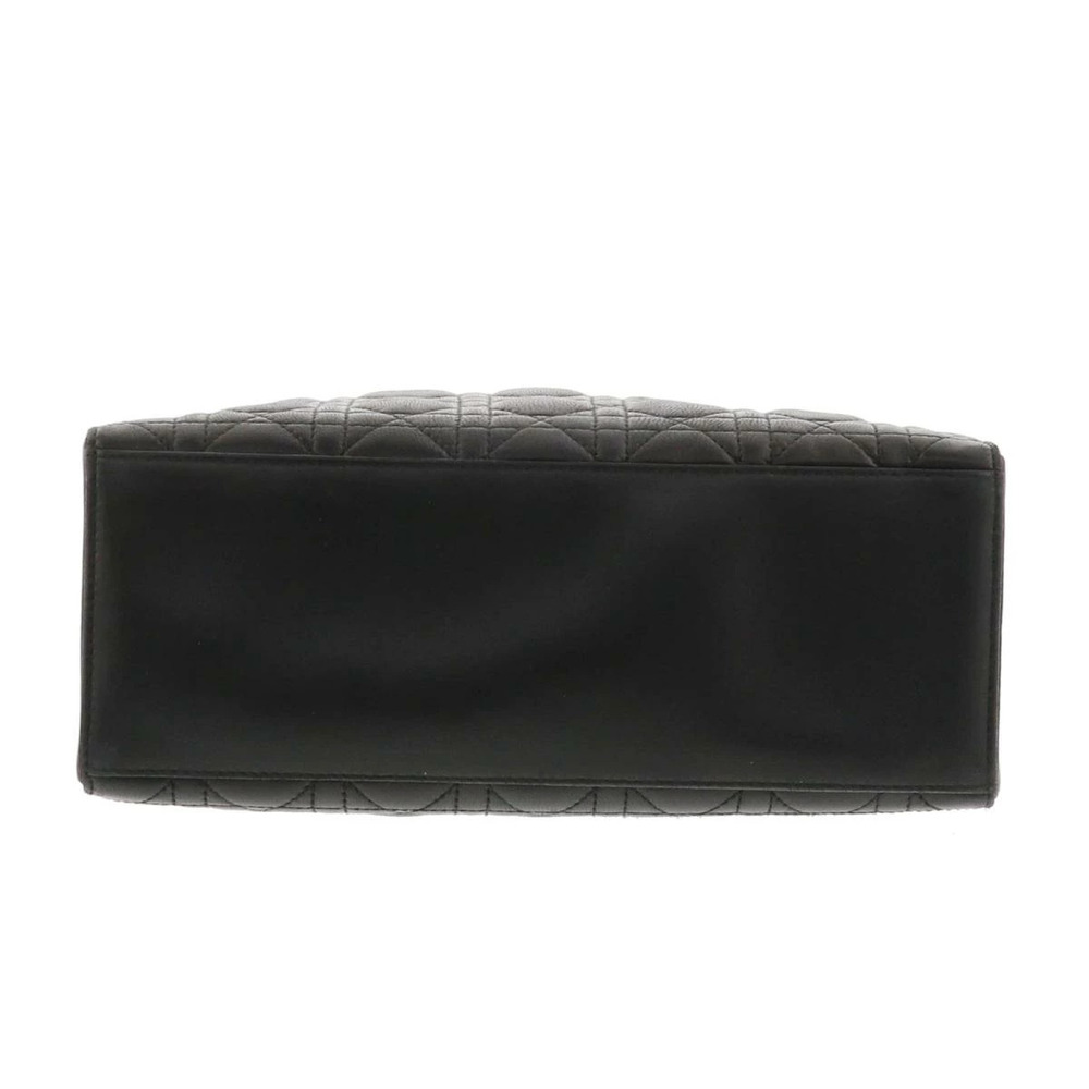 Christian Dior Cannage Shoulder Bag Messenger Black - Picture 5 of 6